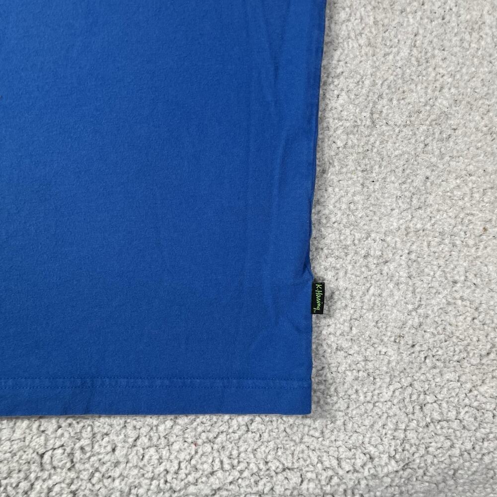 Keith Haring Shirt Mens 2XL Blue Art Sound Music Graphic New York UNIQLO - Picture 5 of 10